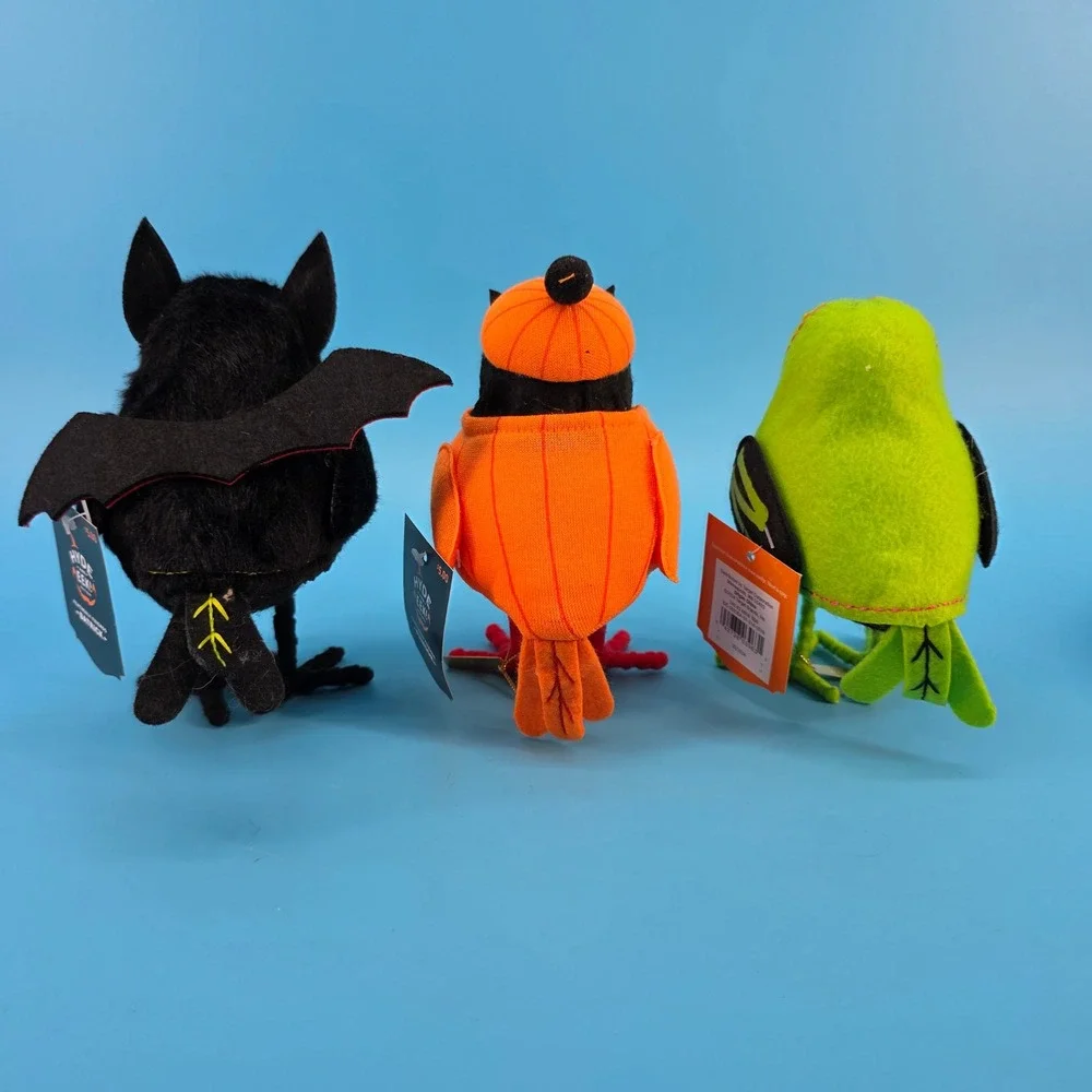 Target Hyde and Eek Halloween Featherly Friends Birds Batrick, Pawson, X-Ray Set